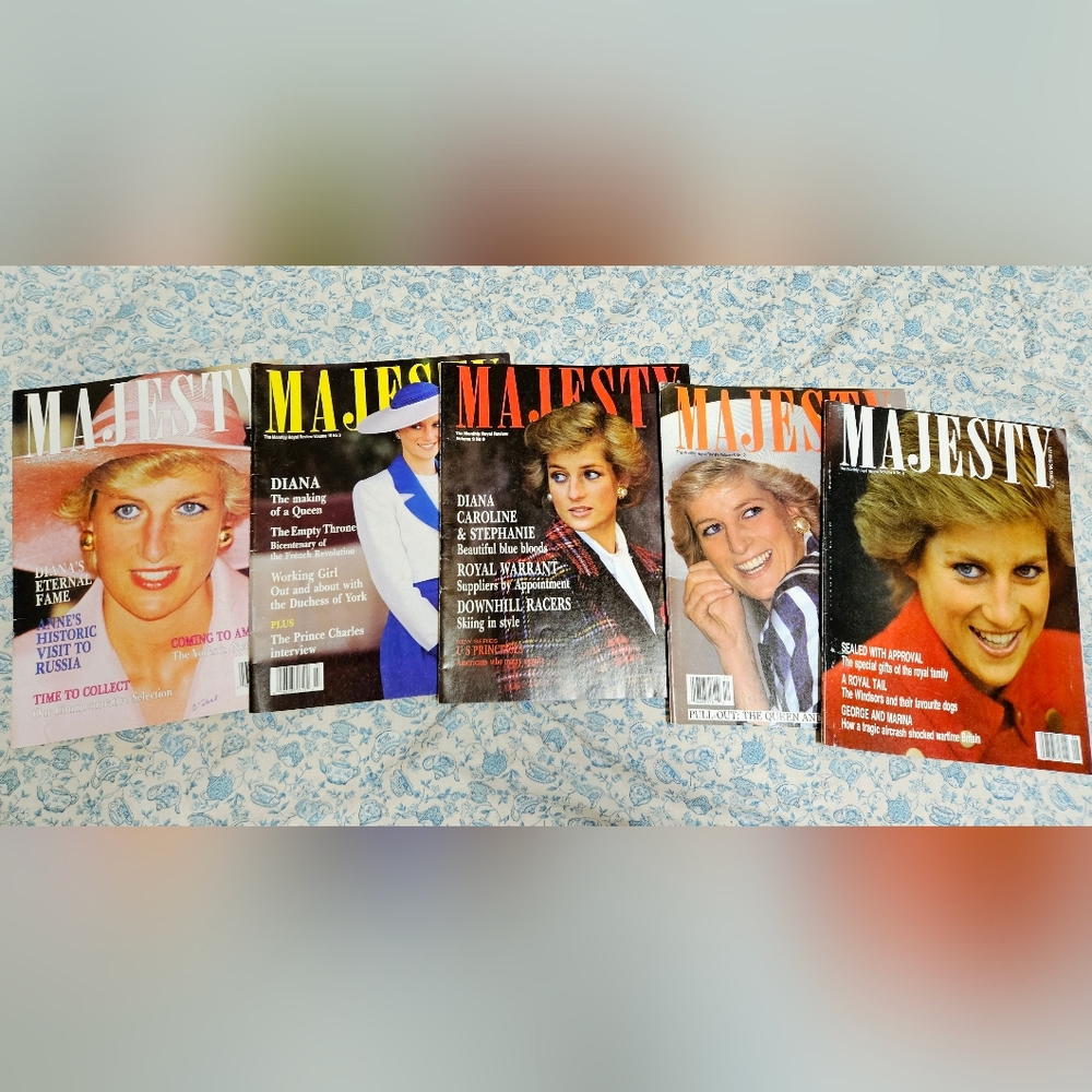 Princess Diana Magazines 1988